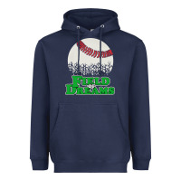 Navy field of dreams Heavyweight Hoodie - artisFamous