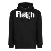 Black fletch Heavyweight Hoodie - artisFamous