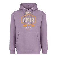 Lavender Amir Personalized Name Birthday Gift Heavyweight Hoodie - artisFamous