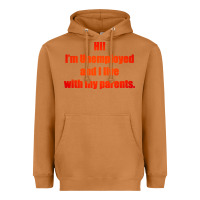 Meerkat i'm unemployed and i live with my parents Heavyweight Hoodie - artisFamous