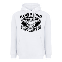 White globo gym Heavyweight Hoodie - artisFamous