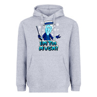 Heather Grey snow miser Heavyweight Hoodie - artisFamous