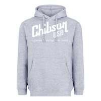 Heather Grey chibson Heavyweight Hoodie - artisFamous