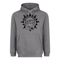 Storm church of the toad of light psychedelic frog Heavyweight Hoodie - artisFamous