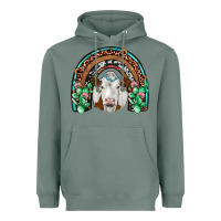 Sage simmental  rainbow Heavyweight Hoodie - JahusDesignShop