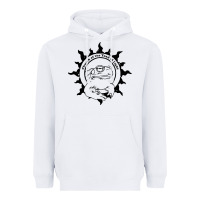 White church of the toad of light psychedelic frog Heavyweight Hoodie - artisFamous
