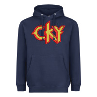 Navy cky Heavyweight Hoodie - artisFamous
