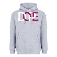 Heather Grey dope Heavyweight Hoodie - artisFamous
