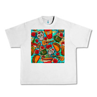 Lunar Rock hispanic heritage month coffee cups and taco with glitter and leopard  Urban Heavy Tee - BundleAndBundleShop