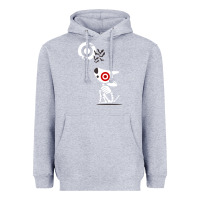 Heather Grey target team member halloween Heavyweight Hoodie - artisFamous