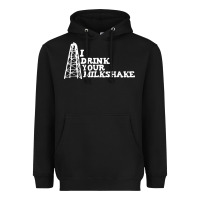 Black i drink your milkshake Heavyweight Hoodie - artisFamous