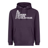 Plum i drink your milkshake Heavyweight Hoodie - artisFamous