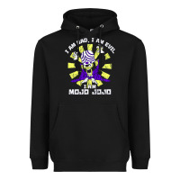 Black i am mojo jojo Heavyweight Hoodie - artisFamous