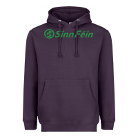 Plum SINN FÉIN PARTY IN UNITED KINGDOM Heavyweight Hoodie - artisFamous