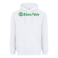 White SINN FÉIN PARTY IN UNITED KINGDOM Heavyweight Hoodie - artisFamous