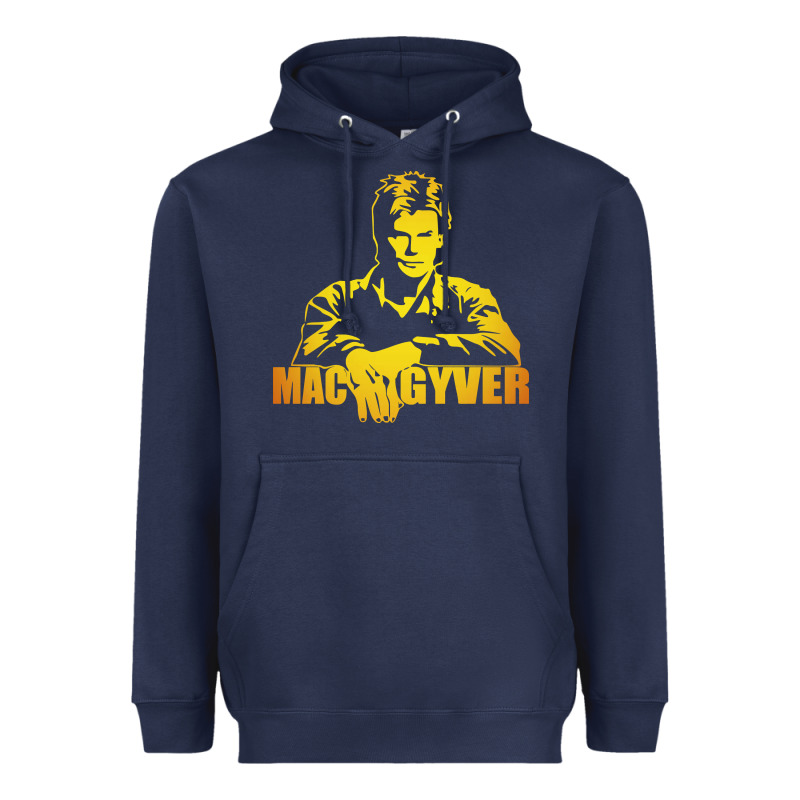 Macgyver Actor Movie Heavyweight Hoodie by artisFamous | Teevron