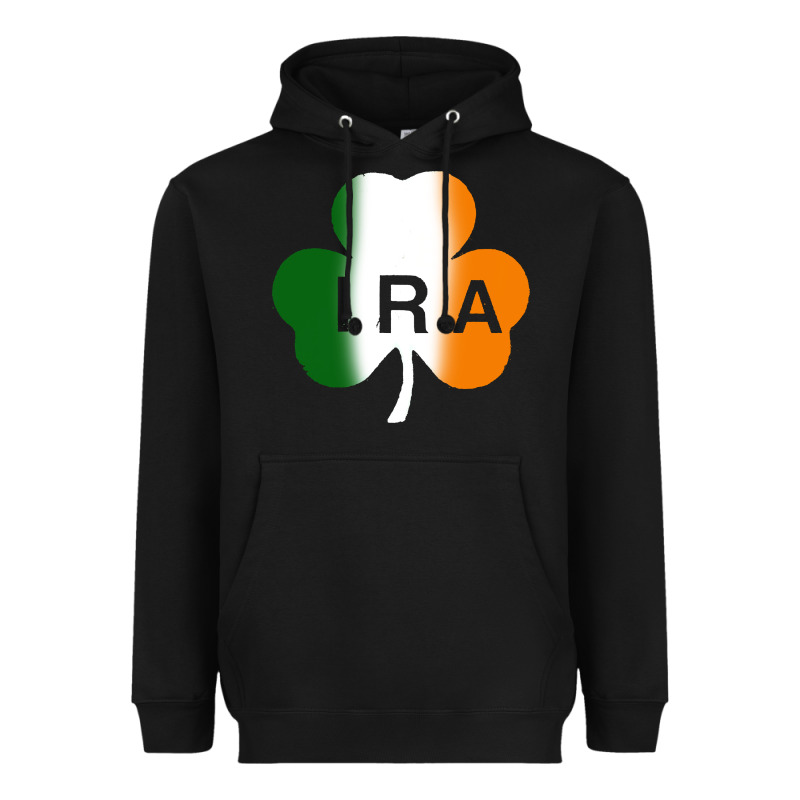 Ira Irish Lucky Shamrock Heavyweight Hoodie by artisFamous | Teevron