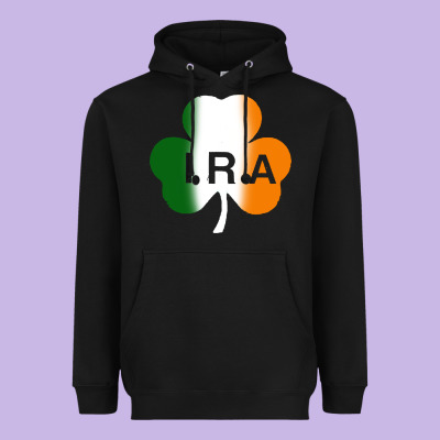 Ira Irish Lucky Shamrock Heavyweight Hoodie Designed By Artisfamous
