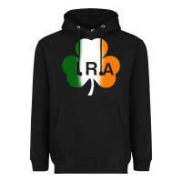 Black ira irish lucky shamrock Heavyweight Hoodie - artisFamous