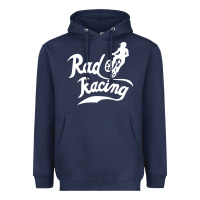 Navy rad racing cycle classic Heavyweight Hoodie - artisFamous
