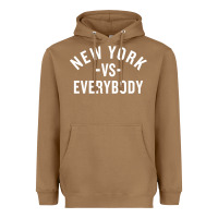 Toasted Coconut new york vs everybody Heavyweight Hoodie - artisFamous
