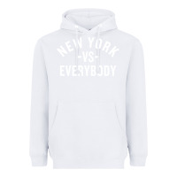 White new york vs everybody Heavyweight Hoodie - artisFamous
