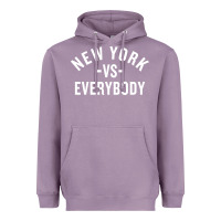 Lavender new york vs everybody Heavyweight Hoodie - artisFamous