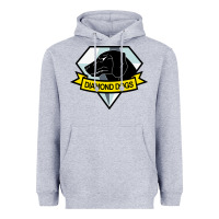 Heather Grey diamond dogs classic Heavyweight Hoodie - artisFamous
