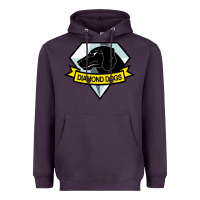 Plum diamond dogs classic Heavyweight Hoodie - artisFamous
