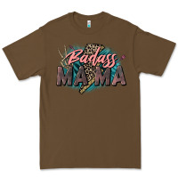 Cacao Badass Mama Mother's Day png sublimation design do Premium Tee - CowGirlArtShop