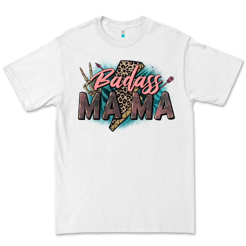 Badass Mama Mother's Day Png Sublimation Design Do Premium Tee by CowGirlArtShop | Teevron