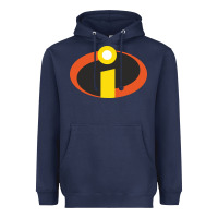 Navy incredibles crop top Heavyweight Hoodie - artisFamous