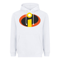 White incredibles crop top Heavyweight Hoodie - artisFamous