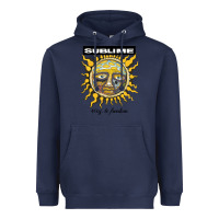 Navy sunflower sublime 40oz to freedom toddler Heavyweight Hoodie - artisFamous