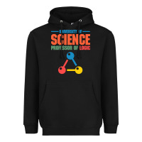 Black UNIVERSITY OF SCIENCE PROFESSOR OF LOGIC Heavyweight Hoodie - artisFamous