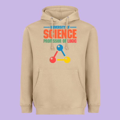 University Of Science Professor Of Logic Heavyweight Hoodie Designed By Artisfamous