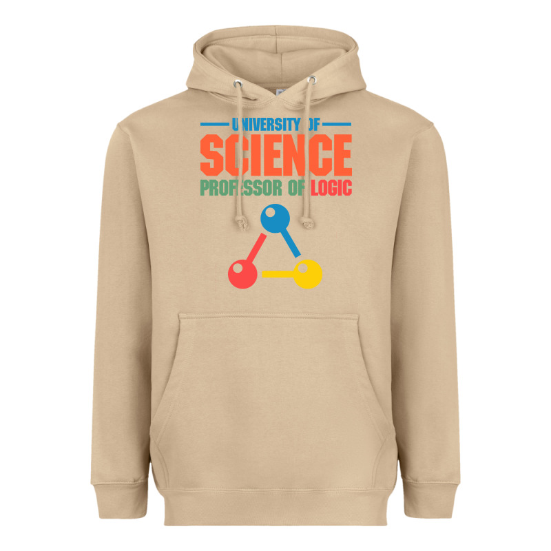 University Of Science Professor Of Logic Heavyweight Hoodie by artisFamous | Teevron