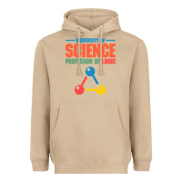 Mushroom UNIVERSITY OF SCIENCE PROFESSOR OF LOGIC Heavyweight Hoodie - artisFamous