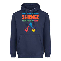 Navy UNIVERSITY OF SCIENCE PROFESSOR OF LOGIC Heavyweight Hoodie - artisFamous
