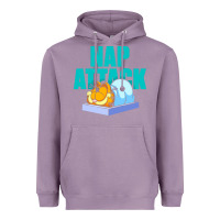 Lavender nap attack Heavyweight Hoodie - artisFamous