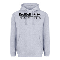 Heather Grey red racing Heavyweight Hoodie - artisFamous