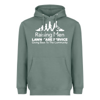 Sage raising men lawn care Heavyweight Hoodie - artisFamous