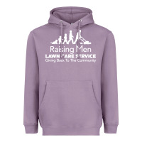 Lavender raising men lawn care Heavyweight Hoodie - artisFamous