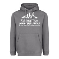 Storm raising men lawn care Heavyweight Hoodie - artisFamous