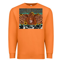 Carrot red angus leopard Premium Sweatshirt - JahusDesignShop