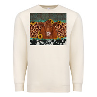 Sandshell red angus leopard Premium Sweatshirt - JahusDesignShop