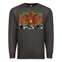 Smoke red angus leopard Premium Sweatshirt - JahusDesignShop
