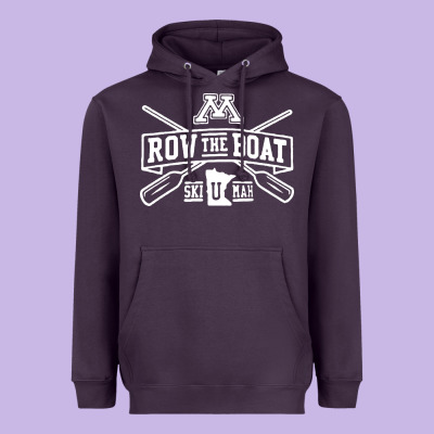 Row The Boat Minnesota Heavyweight Hoodie Designed By Artisfamous