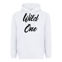White wild one Heavyweight Hoodie - artisFamous