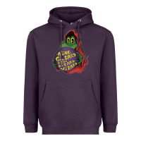 Plum The Little Crocodile Heavyweight Hoodie - artisFamous